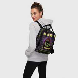 Рюкзак женский Hacked, цвет: 3D-принт — фото 2