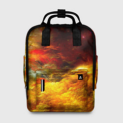 Рюкзак женский Galaxy, цвет: 3D-принт