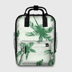 Рюкзак женский Пальмовый рай, цвет: 3D-принт