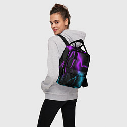 Рюкзак женский МОЛНИЯ NEON, цвет: 3D-принт — фото 2