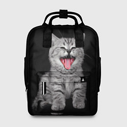 Женский рюкзак Кричащий кот