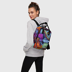Рюкзак женский HYPERBEAST, цвет: 3D-принт — фото 2