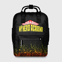 Женский рюкзак MY HERO ACADEMIA logo on FIRE