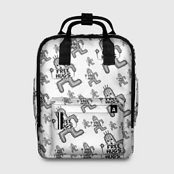 Рюкзак женский FREE HUGS, цвет: 3D-принт