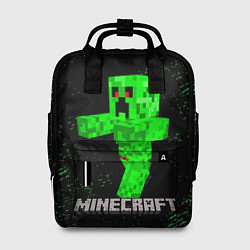 Рюкзак женский MINECRAFT CREEPER, цвет: 3D-принт