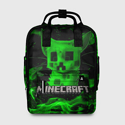 Рюкзак женский MINECRAFT CREEPER CAT, цвет: 3D-принт