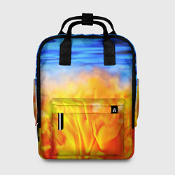 Рюкзак женский ЛЕД И ПЛАМЯ, цвет: 3D-принт