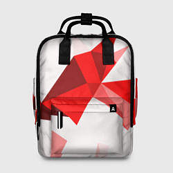 Рюкзак женский GEOMETRY RED, цвет: 3D-принт