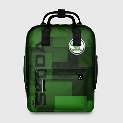 Рюкзак женский SKODA, цвет: 3D-принт