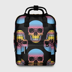 Женский рюкзак Neon skull!
