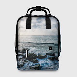 Рюкзак женский Море, цвет: 3D-принт