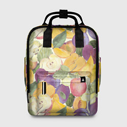 Рюкзак женский Фрукты Фруктовый сад, цвет: 3D-принт