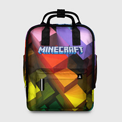 Рюкзак женский Minecraft - pattern, цвет: 3D-принт