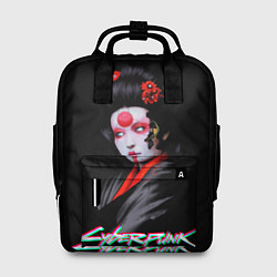 Рюкзак женский CYBERPUNK 2077 JAPAN, цвет: 3D-принт