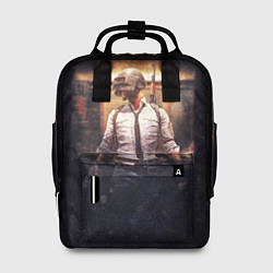 Рюкзак женский PUBG, цвет: 3D-принт