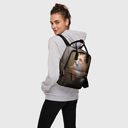 Рюкзак женский Лиса-охотница, цвет: 3D-принт — фото 2