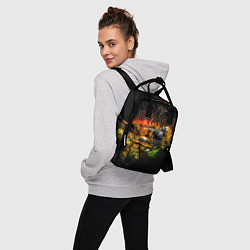 Рюкзак женский КС, цвет: 3D-принт — фото 2