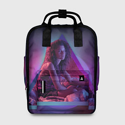 Рюкзак женский Зендея Сериал Эйфория, цвет: 3D-принт