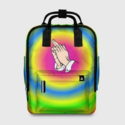 Рюкзак женский Bright print, цвет: 3D-принт
