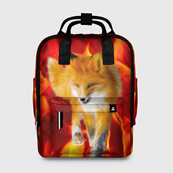 Рюкзак женский Fire Fox, цвет: 3D-принт