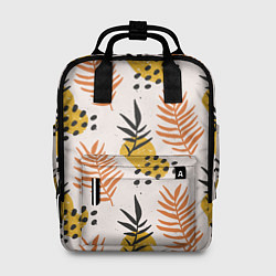 Рюкзак женский Абстрактные ветви - узор, цвет: 3D-принт