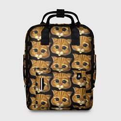 Рюкзак женский Кот в сапогах из Шрека, цвет: 3D-принт