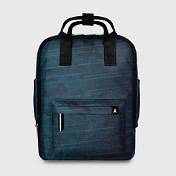 Рюкзак женский Texture Blue Ripples, цвет: 3D-принт