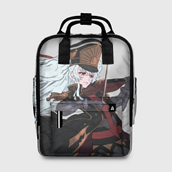 Рюкзак женский Альтаир со скрипкой, цвет: 3D-принт