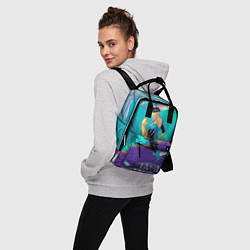 Рюкзак женский Марк Грэйсон Неуязвимый, цвет: 3D-принт — фото 2