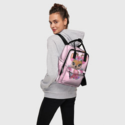 Рюкзак женский Милая олениха, цвет: 3D-принт — фото 2
