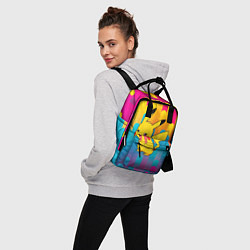 Рюкзак женский Уставший Пикачу, цвет: 3D-принт — фото 2