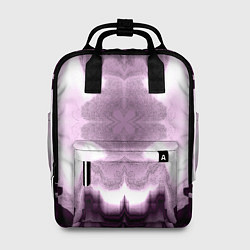 Рюкзак женский Искаженный абстрактный узор, цвет: 3D-принт