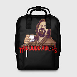 Рюкзак женский The Dude Abides Lebowski, цвет: 3D-принт