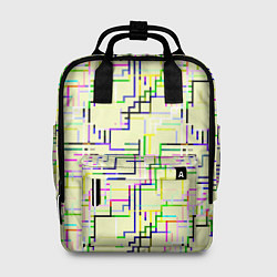 Рюкзак женский Geometric Color, цвет: 3D-принт