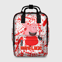 Рюкзак женский Roblox piggyСвинка Пигги, цвет: 3D-принт