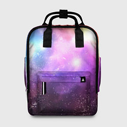 Рюкзак женский Космос, сияние и звезды, цвет: 3D-принт