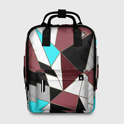 Рюкзак женский Геометрический узор, цвет: 3D-принт