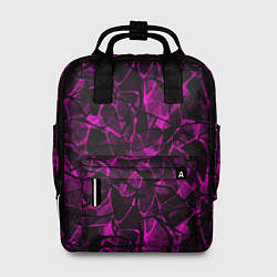 Женский рюкзак Абстрактный узор цвета фуксия