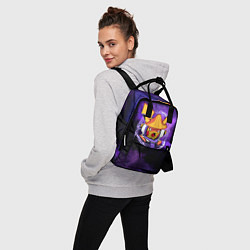 Рюкзак женский Пикачу прыжок в молниях, цвет: 3D-принт — фото 2
