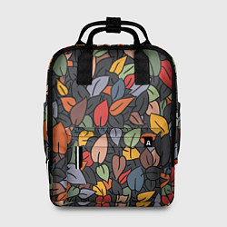 Рюкзак женский Рисованная Осень, цвет: 3D-принт