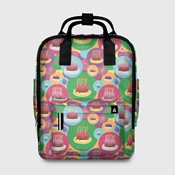 Рюкзак женский Торт, цвет: 3D-принт