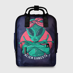 Рюкзак женский Инопланетянин Гангста, цвет: 3D-принт