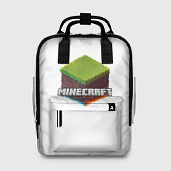 Рюкзак женский Minecraft кубик, цвет: 3D-принт