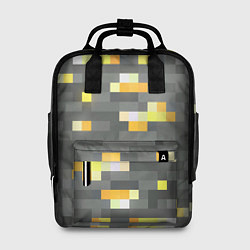 Женский рюкзак Золотая руда - Minecraft