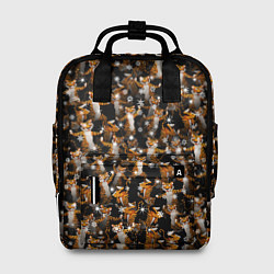 Рюкзак женский Тигры пляшут Новый Год, цвет: 3D-принт