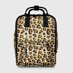 Рюкзак женский Пятна Дикого Леопарда, цвет: 3D-принт