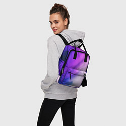 Рюкзак женский Волновой Градиент, цвет: 3D-принт — фото 2