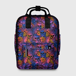 Рюкзак женский Мёртвые Стильные Хипстеры, цвет: 3D-принт