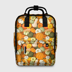 Рюкзак женский Тыквы Pumpkin, цвет: 3D-принт