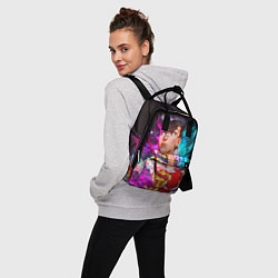 Рюкзак женский Космический Джоске Хигашиката из Джо Джо, цвет: 3D-принт — фото 2